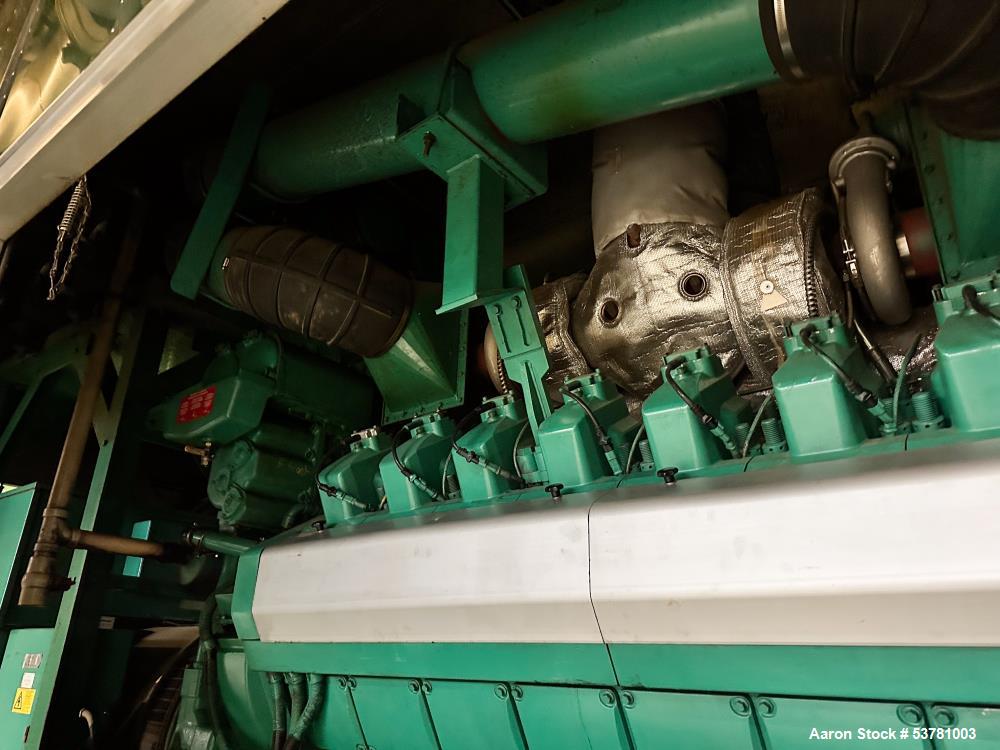 1.1MW Cummins Natural Gas Generator – Power Command, Enclosed, Skid Mounted